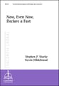 Now, Even Now, Declare a Fast Two-Part Mixed choral sheet music cover